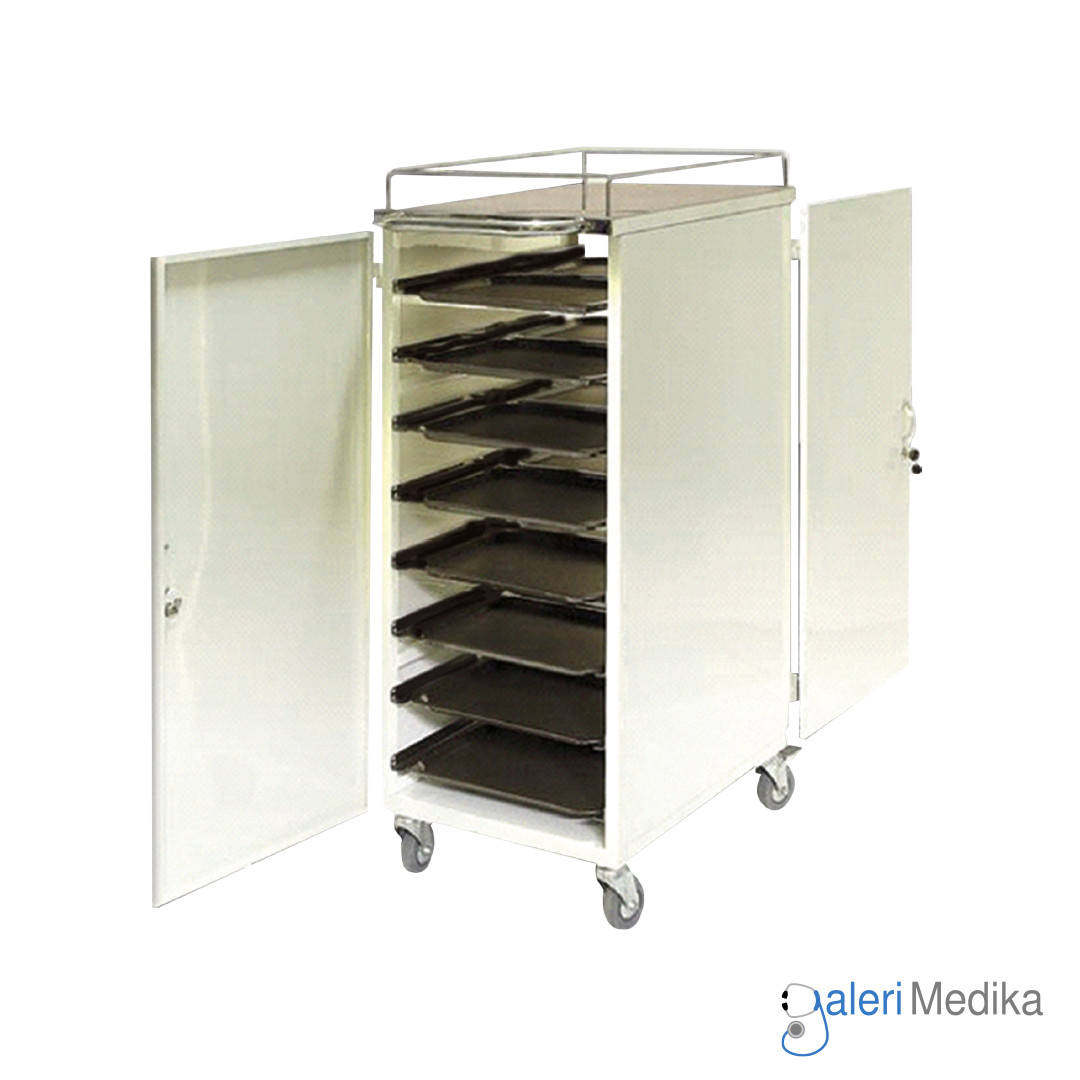 Food Trolley / Troli Makan 16 Nampan - Medipro MED-FT215A