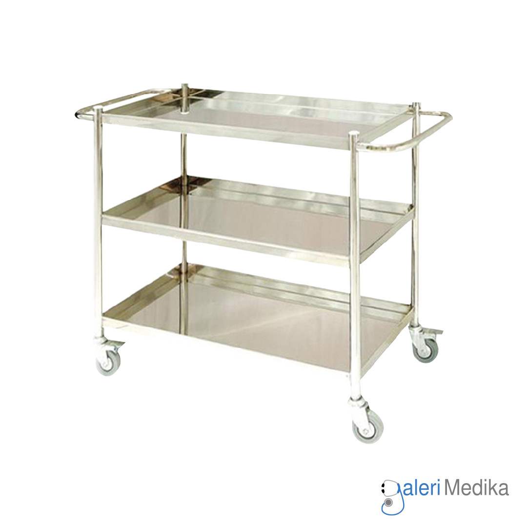 Food Trolley / Troli Makan 3 Susun - Medipro MED-FT210S