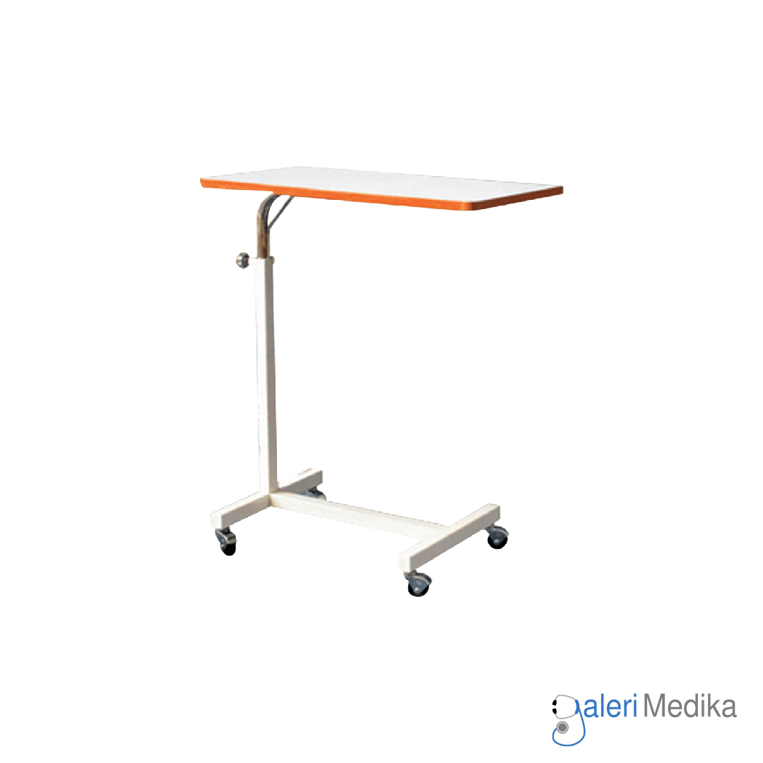 Medipro Overbed Table Plywood - Meja Makan Portable