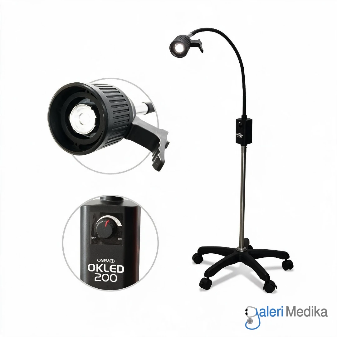 Lampu Periksa Onemed OKLED200 dengan Dimmer Examination Lamp Lampu Periksa Onemed OKLED200 dengan Dimmer Examination Lamp