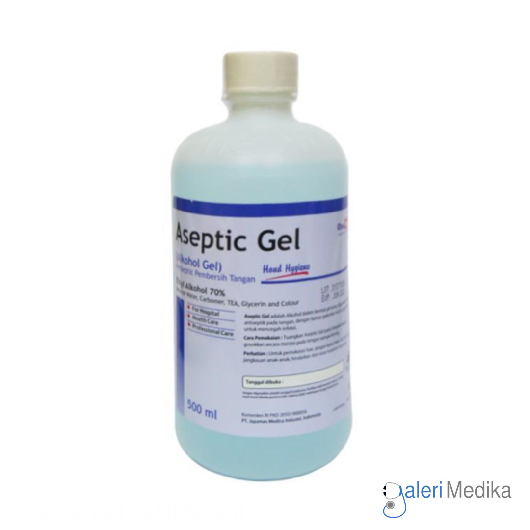 Aseptic Gel Onemed 500ml / Antiseptic Gel Hand Sanitizer Refill
