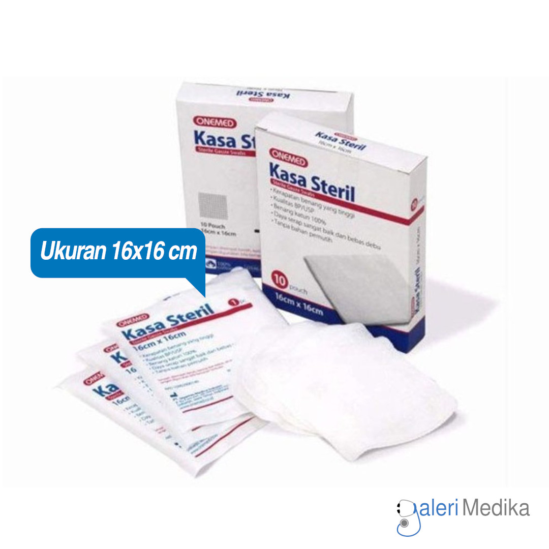 OneMed Kasa Steril 16x16cm - Sterile Gauze Swabs