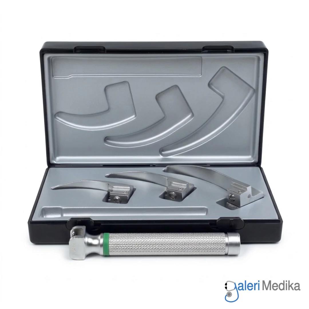 RIESTER ri-integral Fibre Optic (FO) Laryngoscope Mac. 8050 Anak Made in Germany