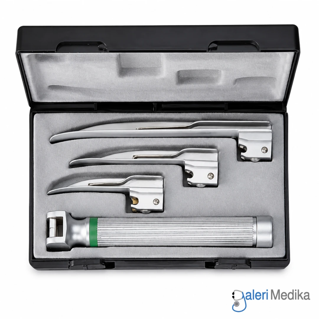RIESTER ri-integral Fibre Optic (FO) Laryngoscope Miller 8070 Bayi Made in Germany