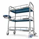 SPIRIT Meja Instrument 3 Rak + Baskom Stainless Steel Troli Medis SP-ST125 SPIRIT Meja Instrument 3 Rak + Baskom Stainless Steel Troli Medis SP-ST125