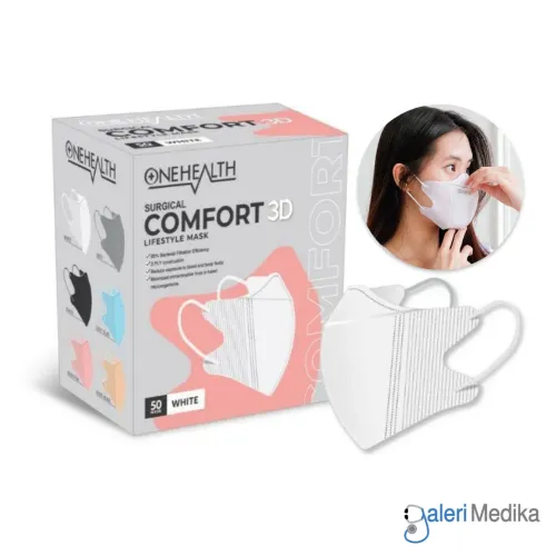Onehealth Masker Duckbill Comfort 3D isi 50 pcs