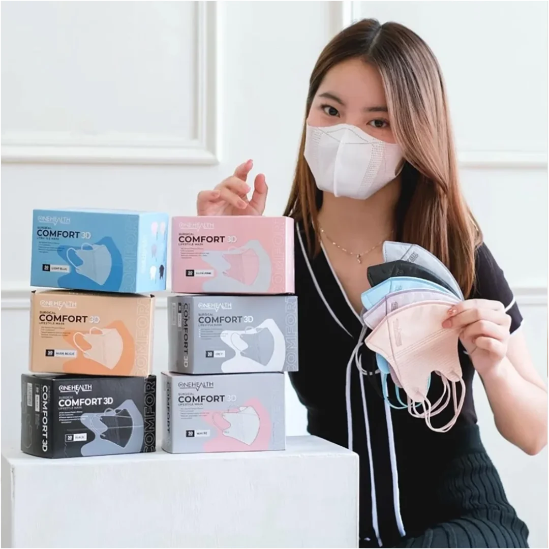 Onehealth Masker Duckbill Comfort 3D isi 50 pcs Onehealth Masker Duckbill Comfort 3D isi 50 pcs