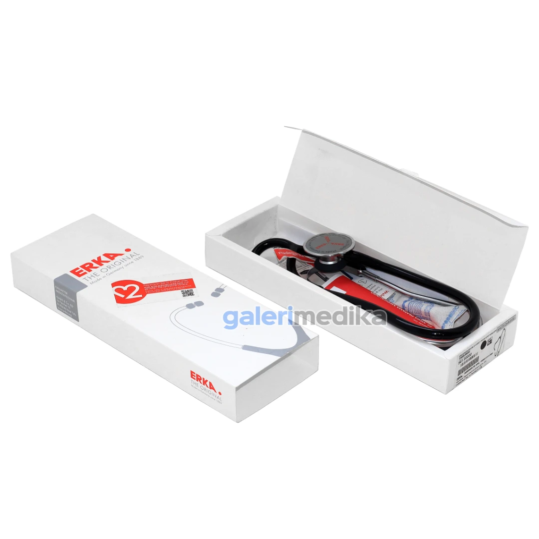 Stetoskop ERKA ERKAPHON Double Chest Piece MATT CHROME Adult Made in Germany