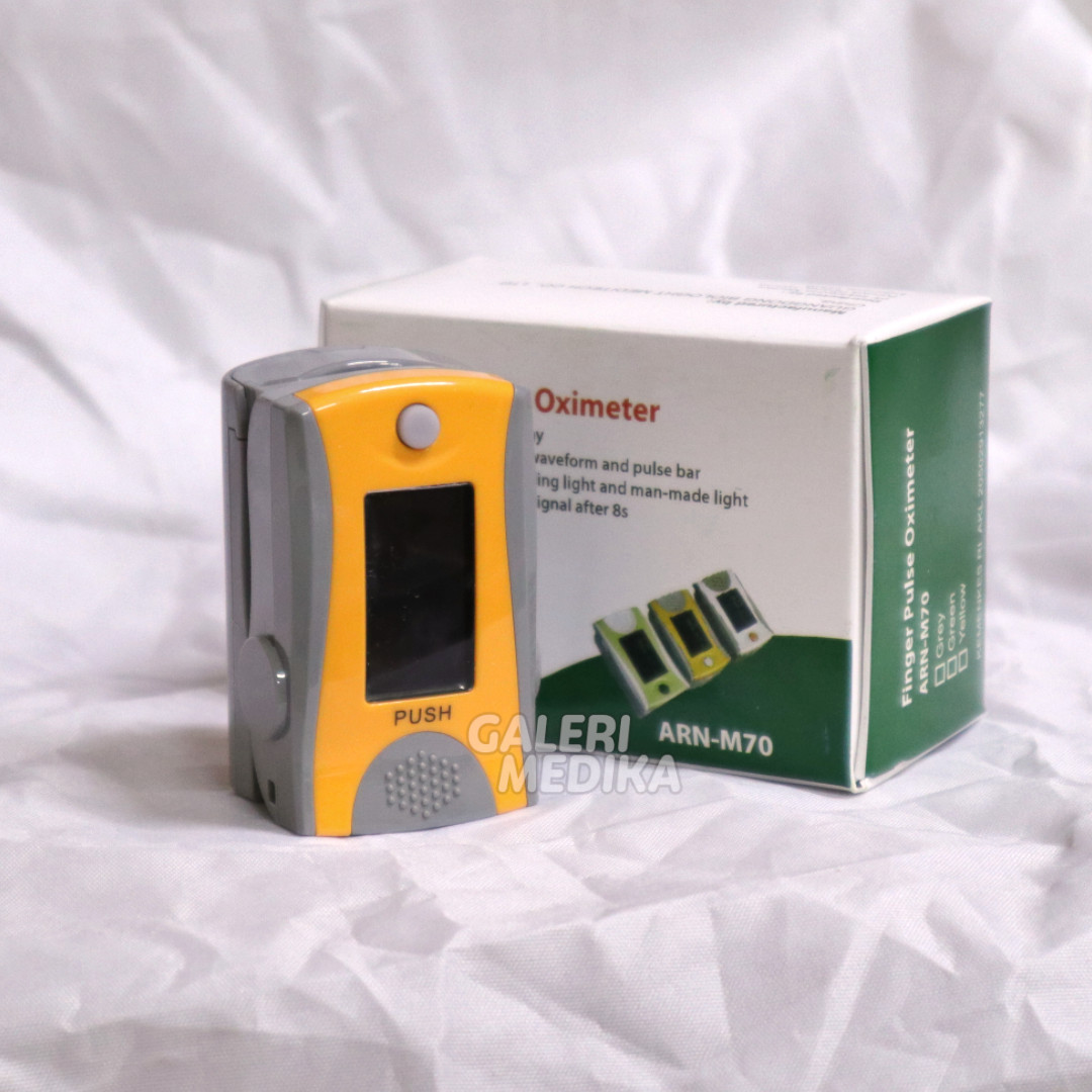 Pulse Oximeter Arnez ARN M70 SpO2 dan Pulse Rate