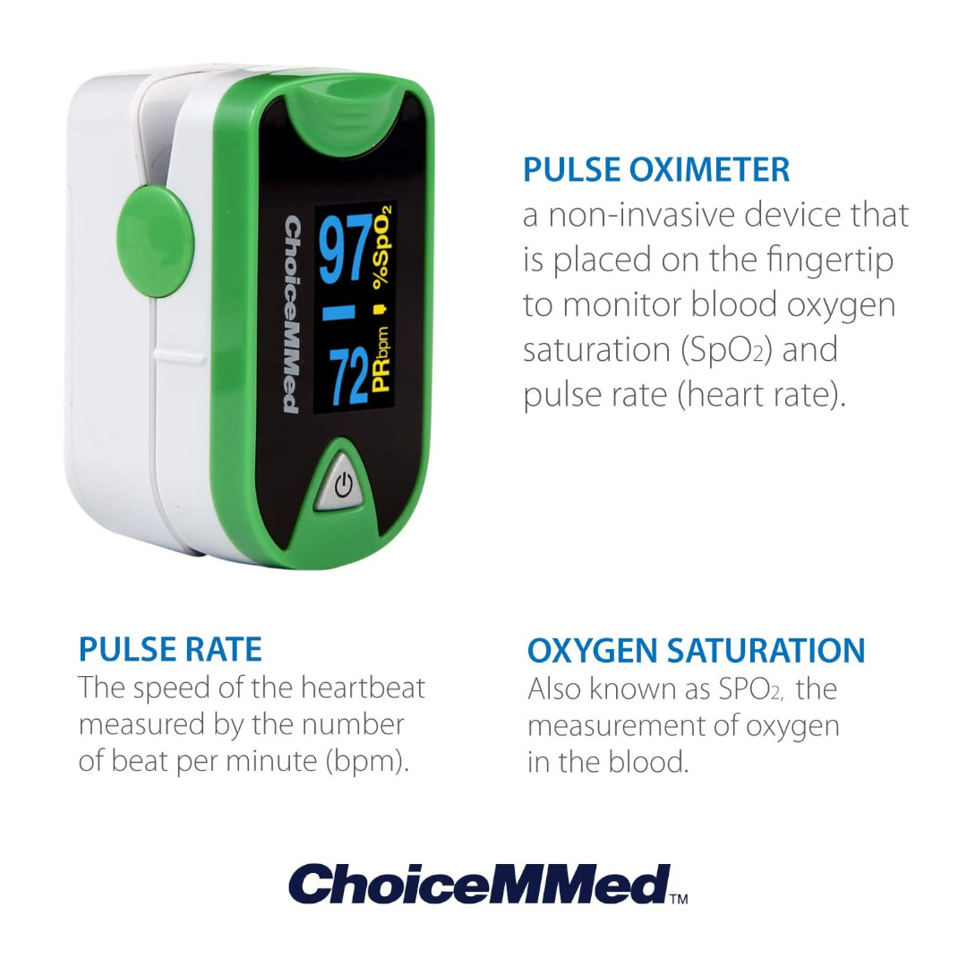 Choicemmed Fingertip Pulse Oximeter MD300C26