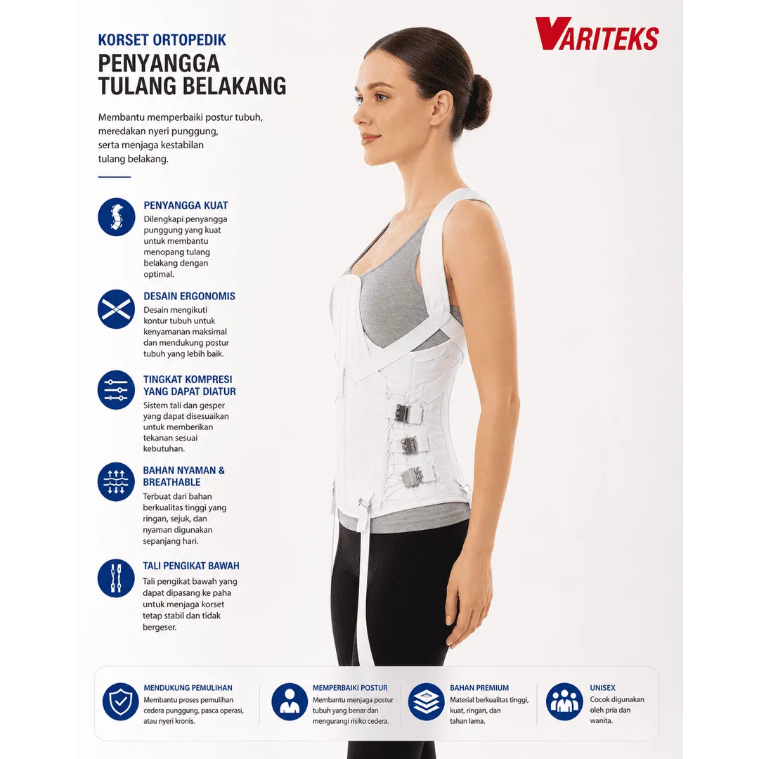 Korset Punggung Variteks 110 Dorsolomber Corset Korset Punggung Variteks 110 Dorsolomber Corset