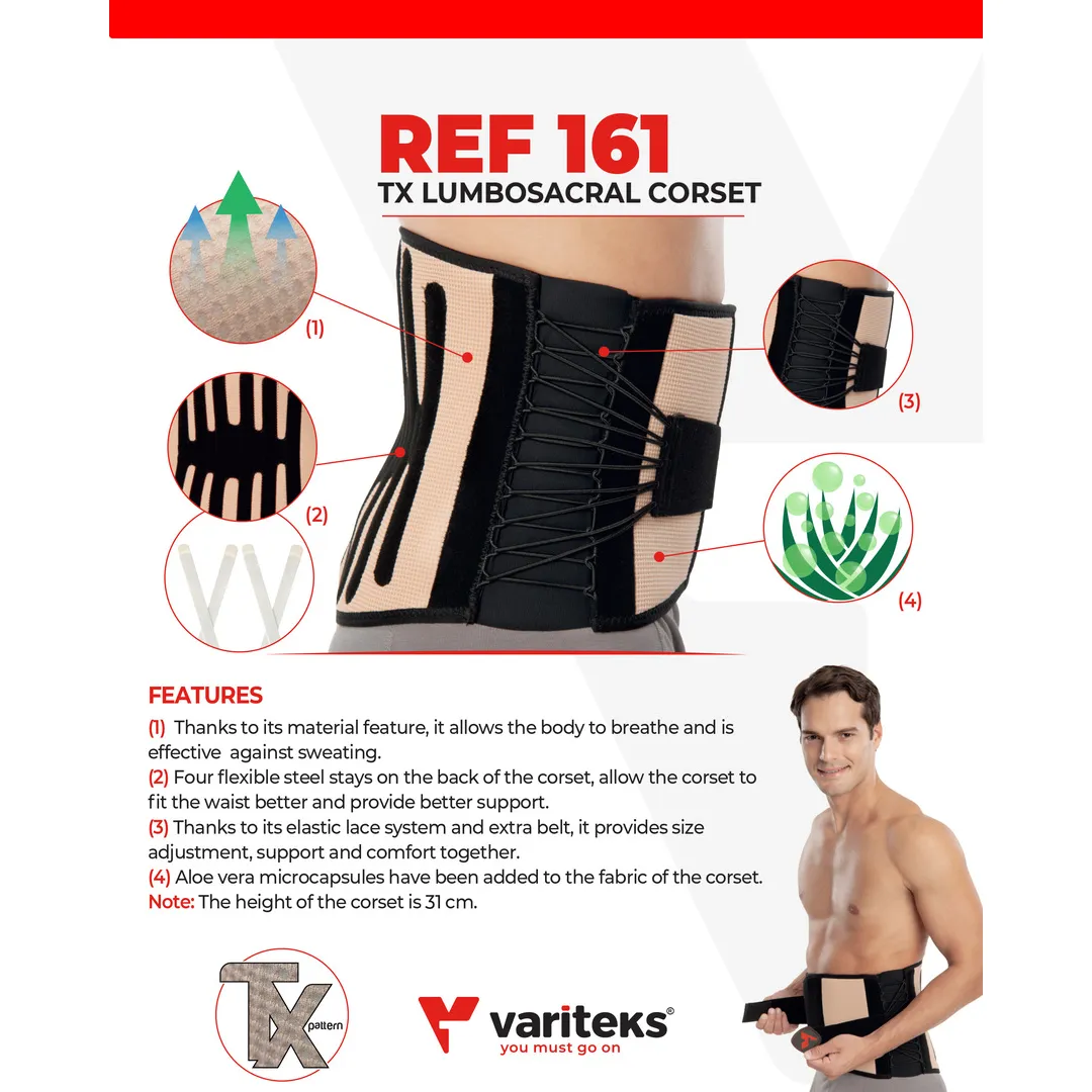 Korset Kesehatan Variteks 161 Tx Lumbosacral Corset