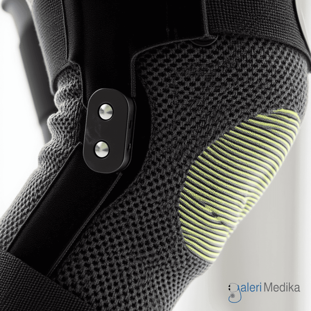 Variteks 454 Knitted Hinged Knee Support Dengan Dua Pelat Aluminium