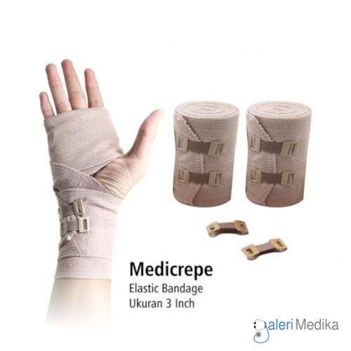 Onemed Medicrepe Perban Elastis 7.5cm (3inch) Onemed Medicrepe Perban Elastis 7.5cm (3inch)