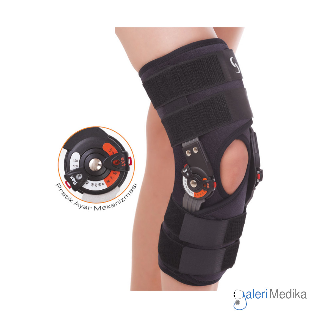 Variteks 898 Hinged Stabilizing Knee Brace Rehabilitasi Pasca Operasi