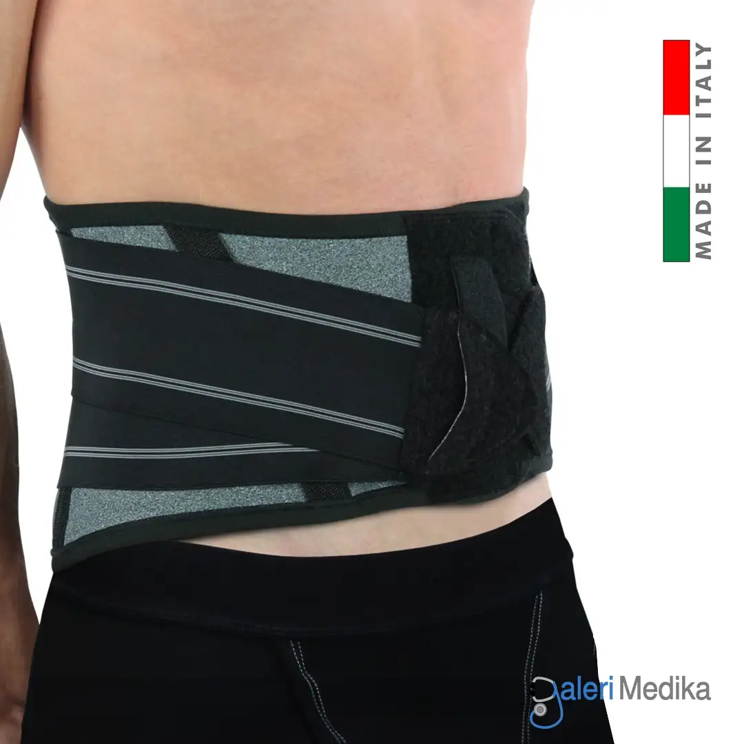 Pavis 553 Korset Pinggang 28cm ORTHO-E Back Brace Made in Italy Pavis 553 Korset Pinggang 28cm ORTHO-E Back Brace Made in Italy