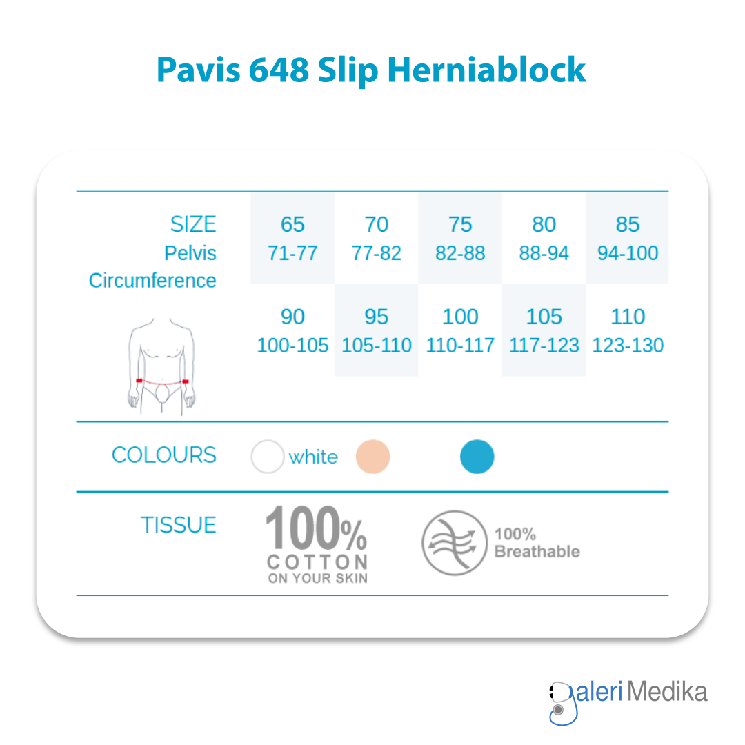 Celana Hernia Pavis 652 Slip Herniablock