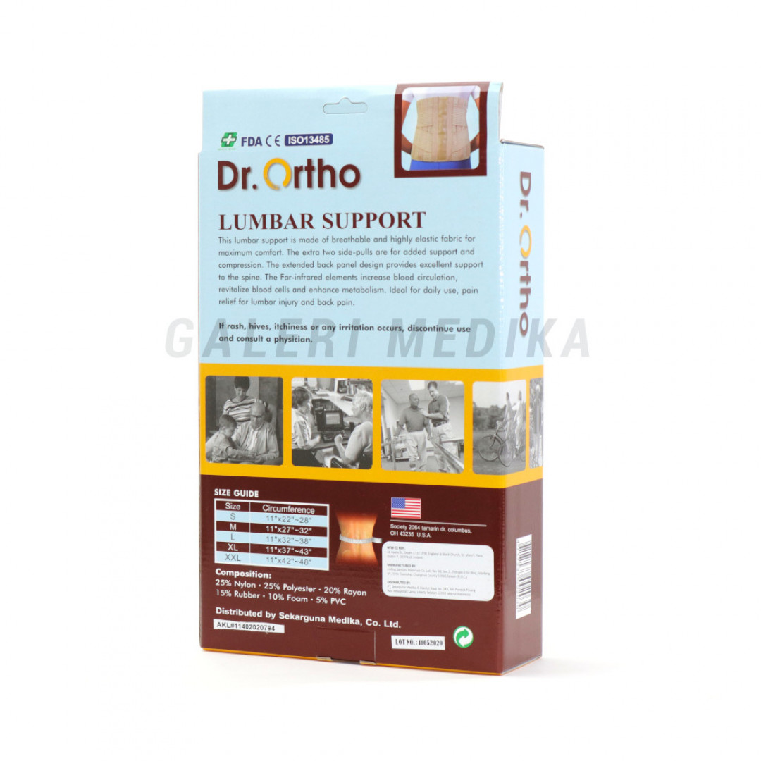 Korset Lumbar Support Dr. Ortho WB-527