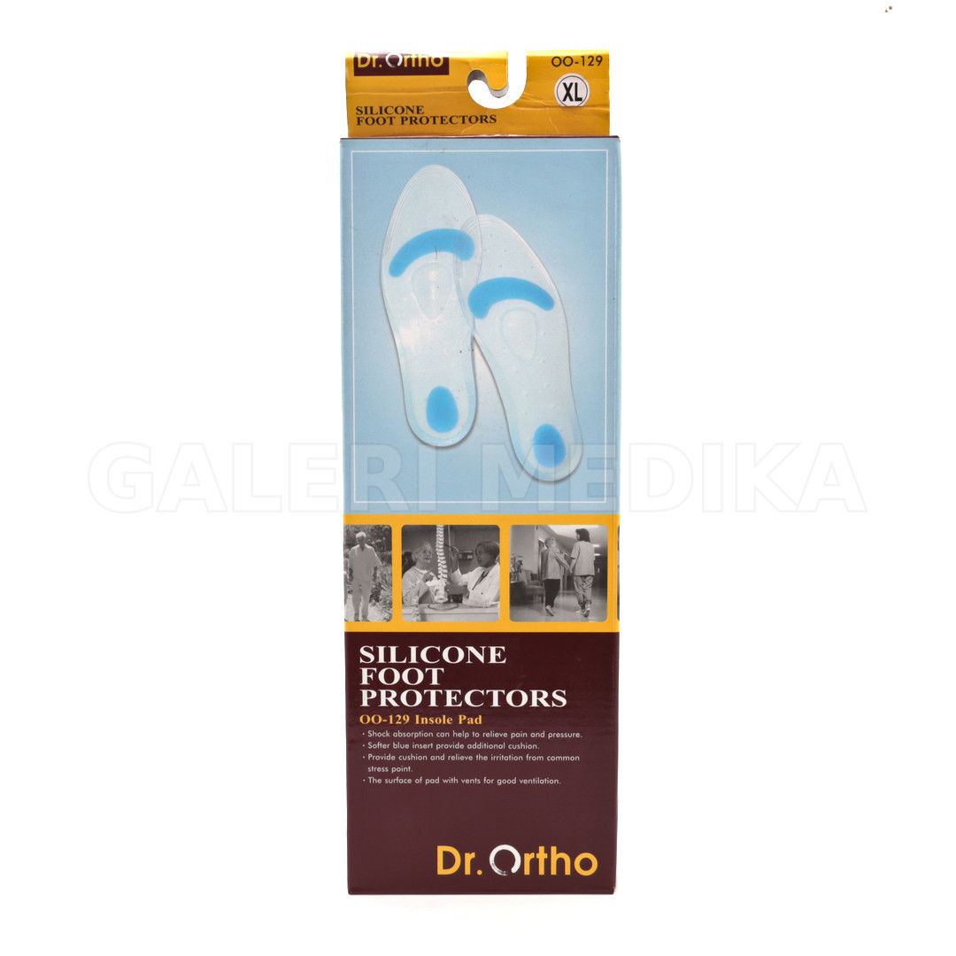 Dr. Ortho OO-129 Insole Silicone Pad (Alas Kaki Silikon)