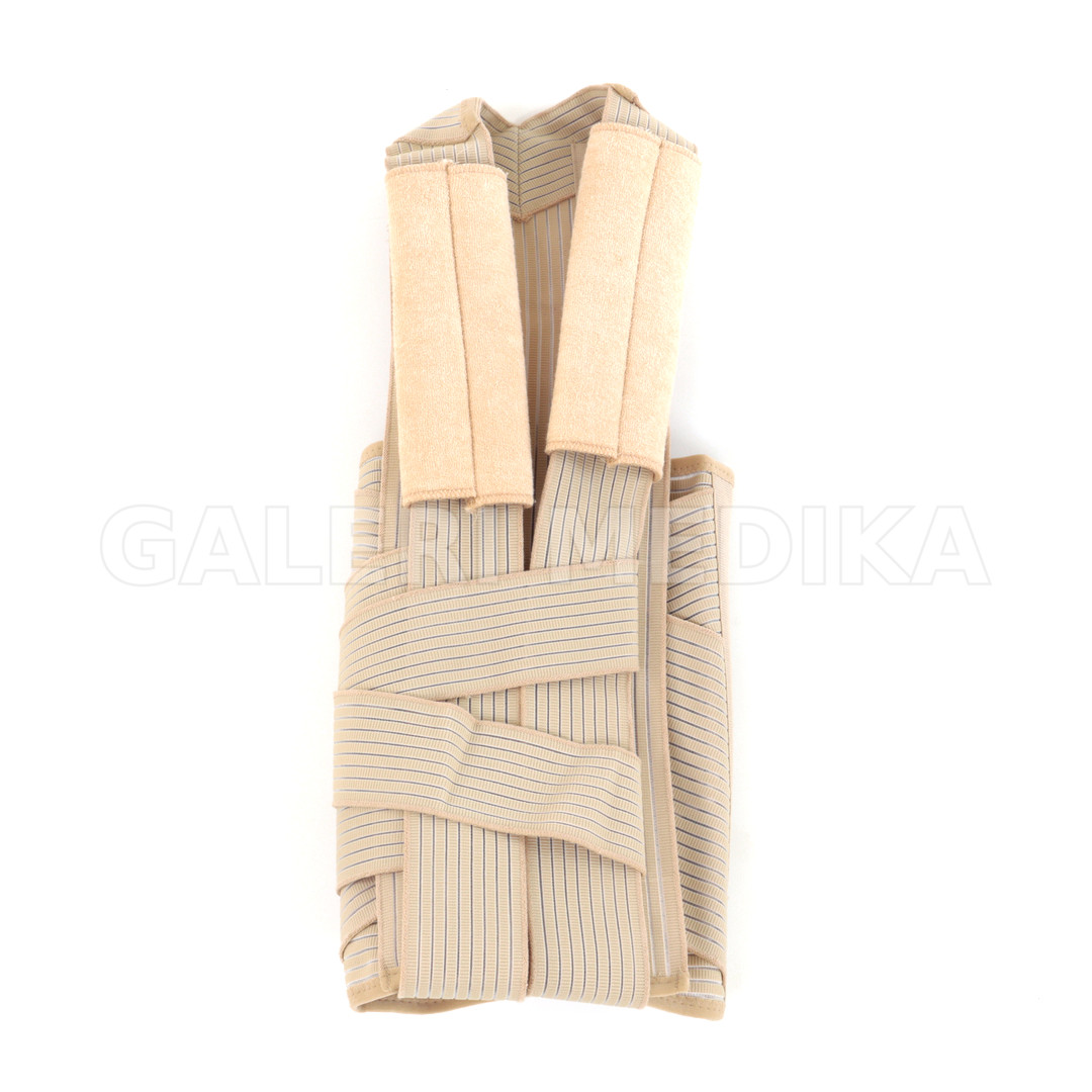 Variteks 140 Elastic Dorsolumber Corset (Height Adjustable) Korset Tulang Belakang