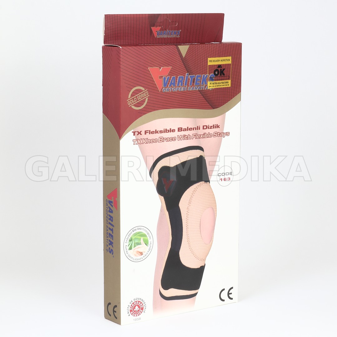 Pelindung Lutut Variteks 163 TX Knee Brace With Flexible Stays