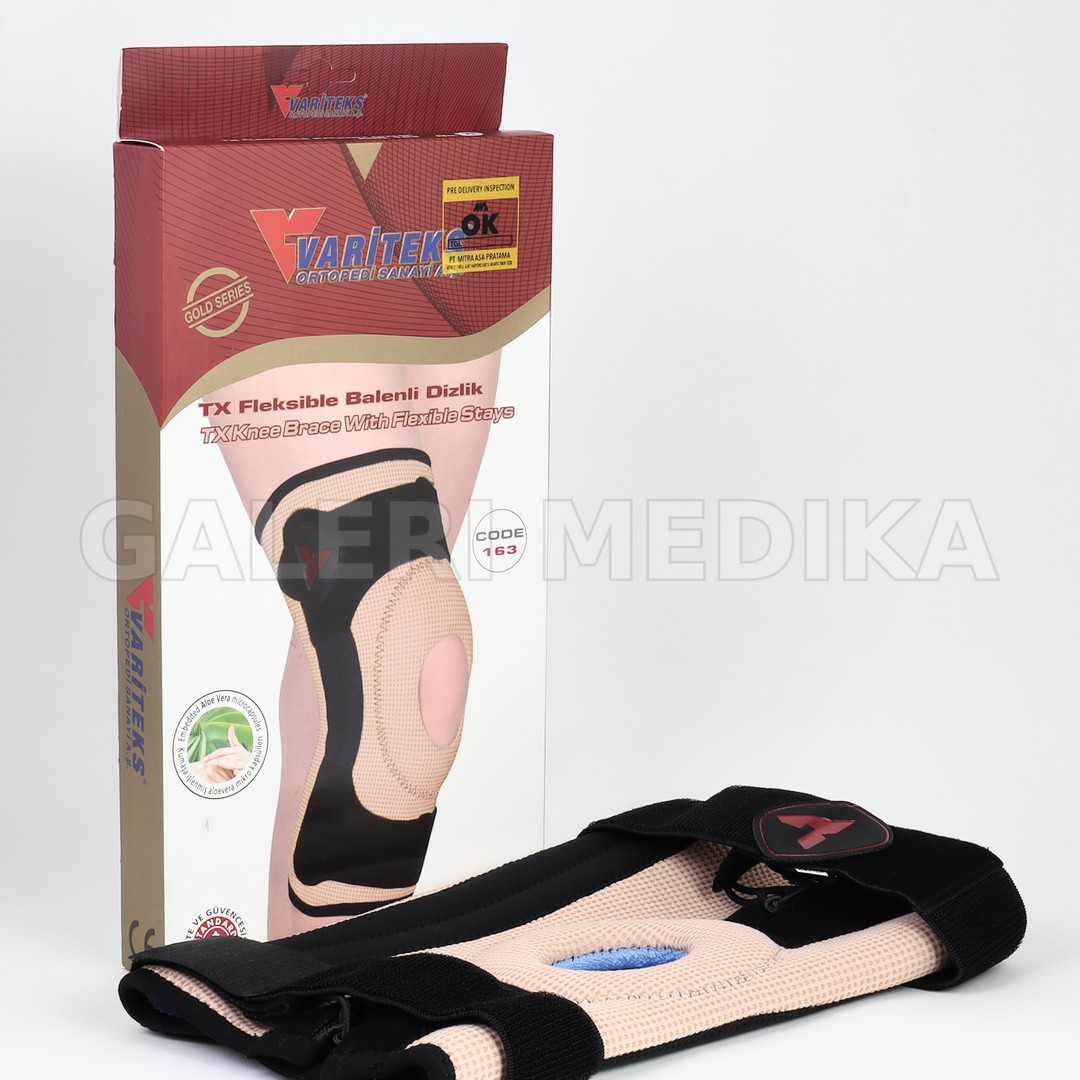 Pelindung Lutut Variteks 163 TX Knee Brace With Flexible Stays