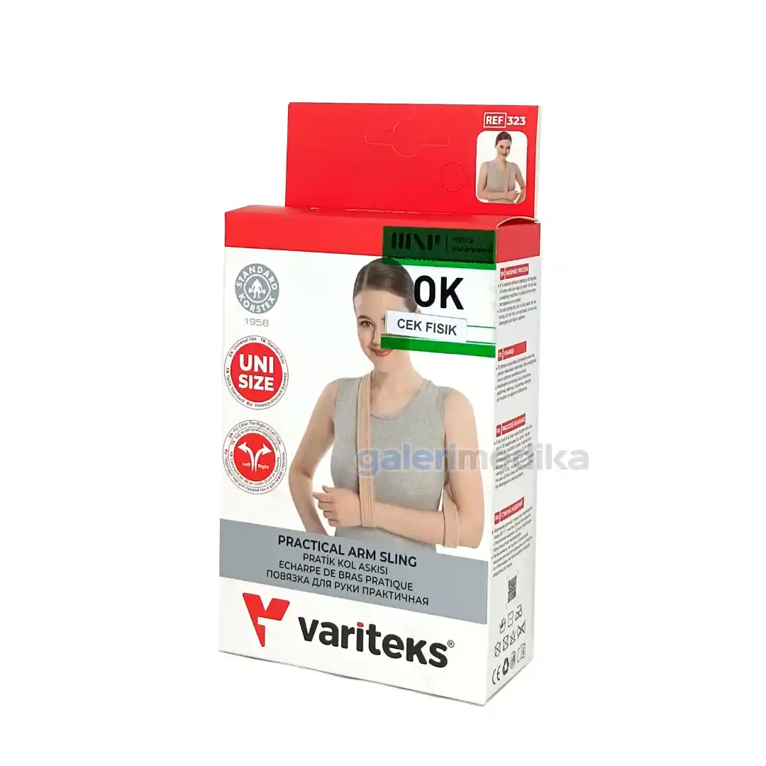Variteks 323 Practical Arm Sling Dengan Pengencang Velkro