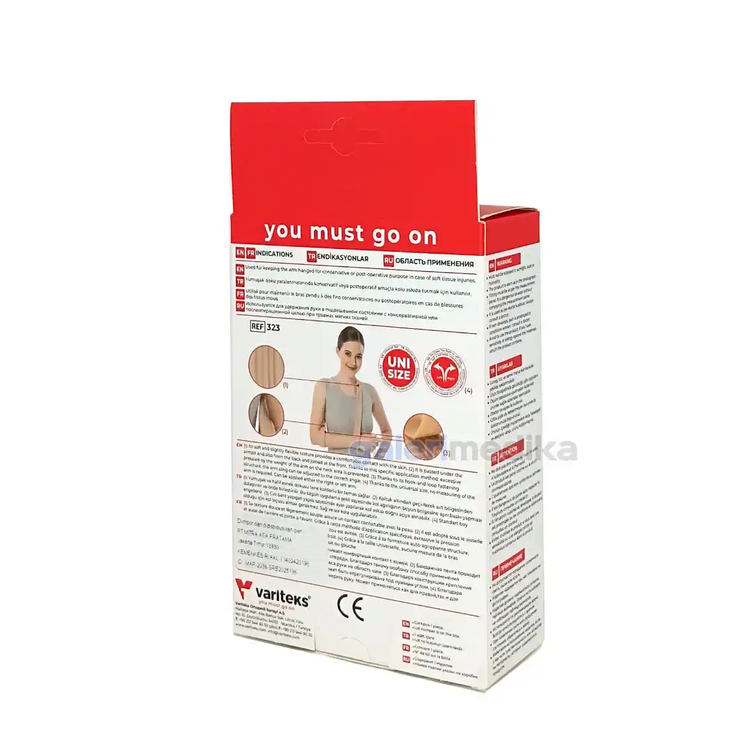 Variteks 323 Practical Arm Sling Dengan Pengencang Velkro