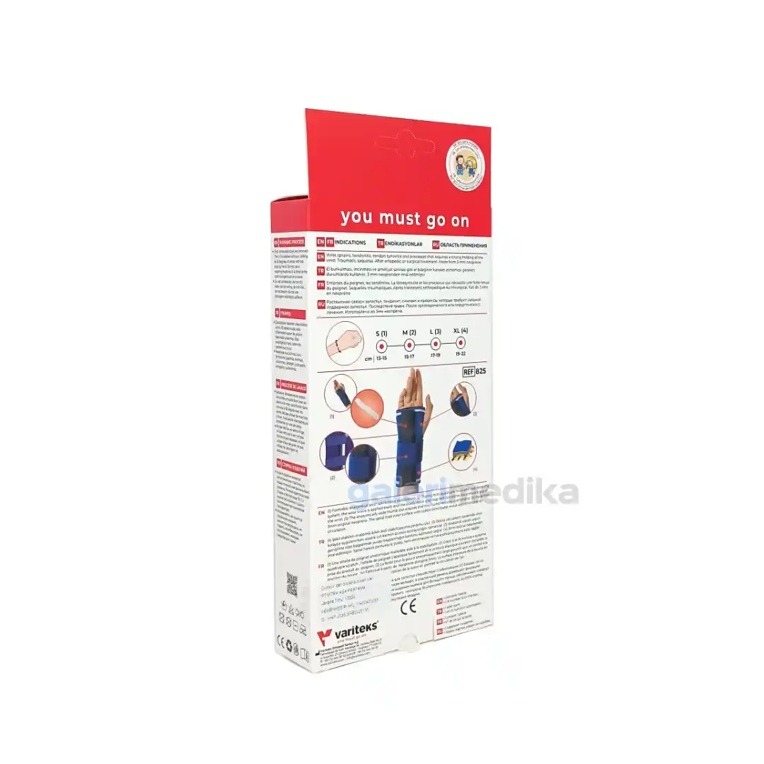 Penyangga Tangan Variteks 825 Wrist Brace Splint Kids Penyangga Tangan Variteks 825 Wrist Brace Splint Kids