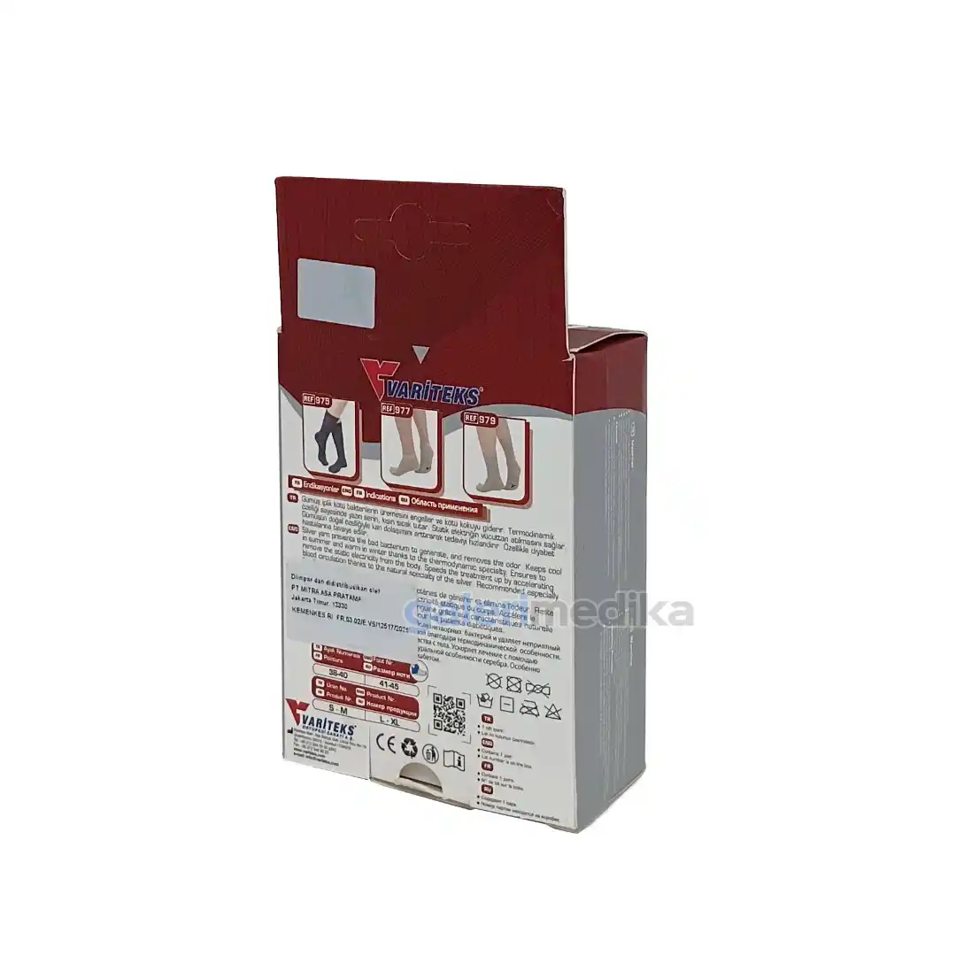 Kaos Kaki Diabetes Variteks 975 - Diabetic Sock Kaos Kaki Diabetes Variteks 975 - Diabetic Sock