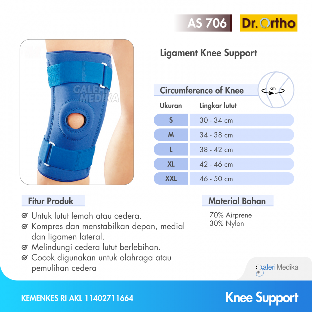 Dr. Ortho NS-706 Ligament Knee Support