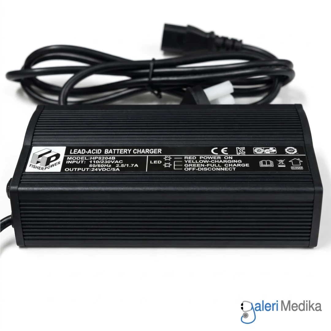 Charger Kursi Roda Elektrik GEA FS123 Lead-Acid Battery Charger Charger Kursi Roda Elektrik GEA FS123 Lead-Acid Battery Charger