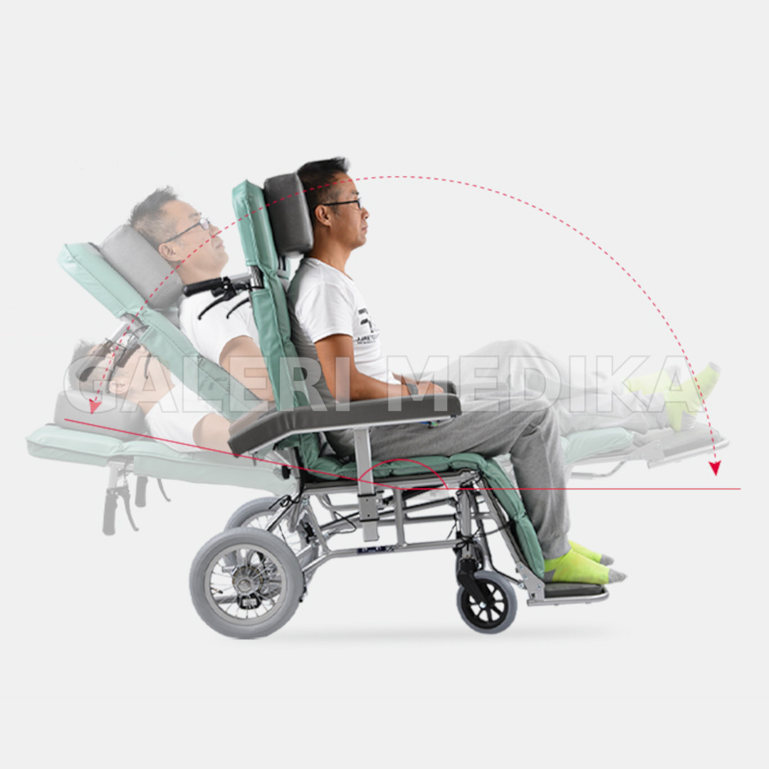 Kursi Roda Kawamura Type RR60 - Reclining Wheelchair