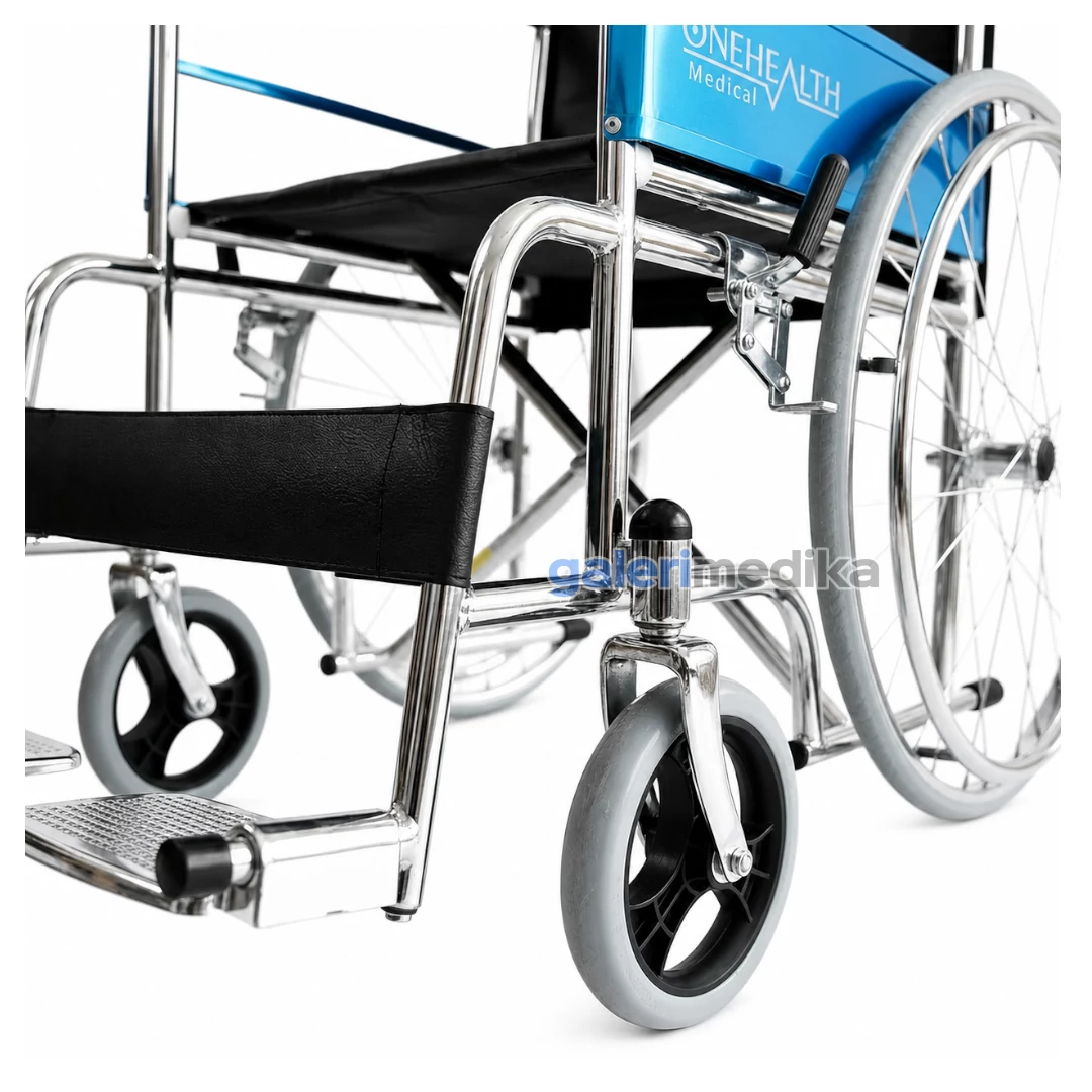 Kursi Roda Standar OneHealth KY809 Velg Jari Kursi Roda Standar OneHealth KY809 Velg Jari