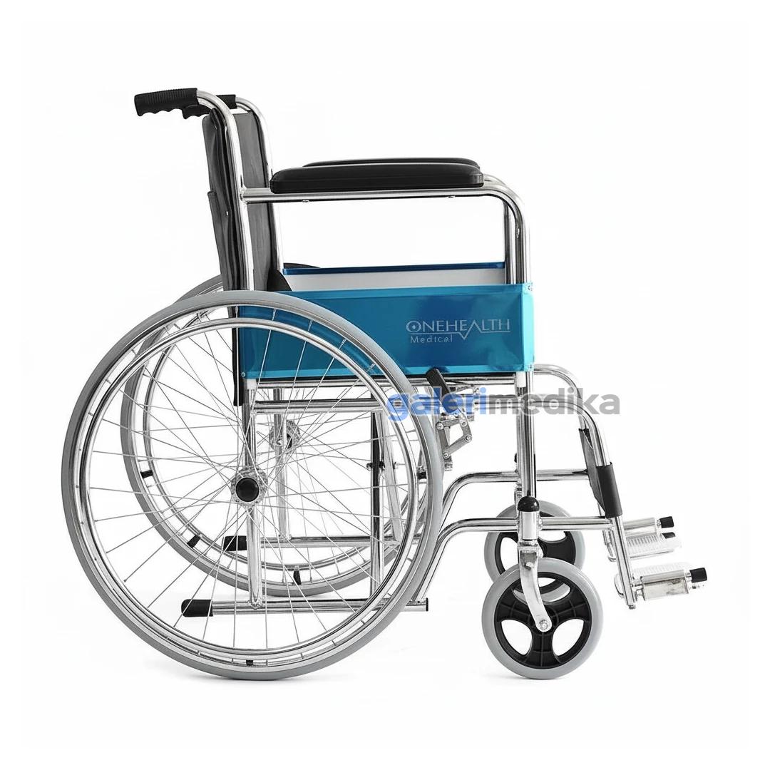 Kursi Roda Standar OneHealth KY809 Velg Jari Kursi Roda Standar OneHealth KY809 Velg Jari