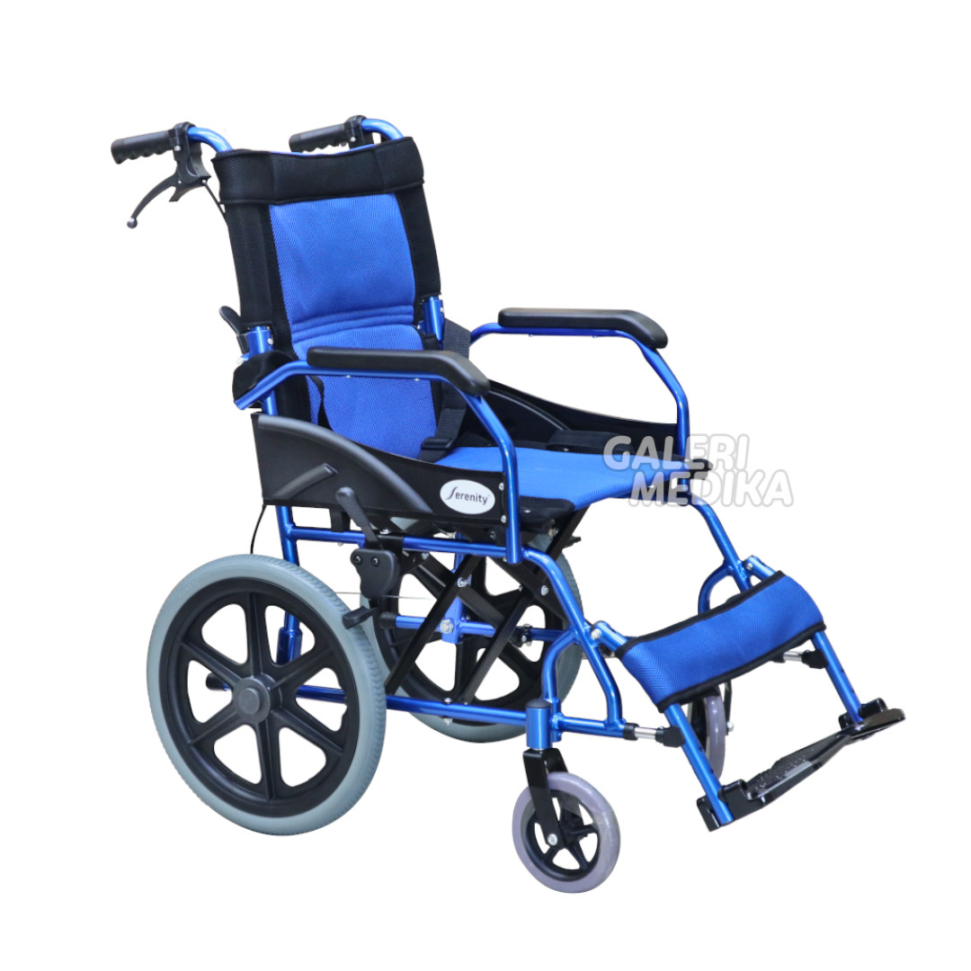 Kursi Roda Travel Serenity SR-862 Aluminium