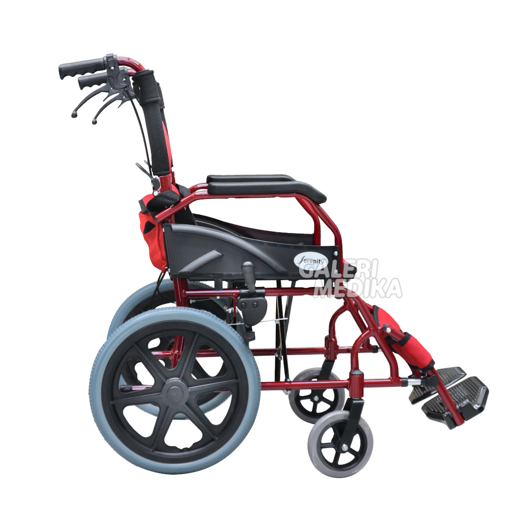 Kursi Roda Travel Serenity SR-862 Aluminium