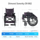 Kursi Roda Serenity SR-862 Steel Wheelchair