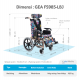 Kursi Roda Cerebral Palsy GEA FS 985 LBJ