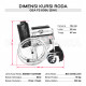 Kursi Roda GEA FS609 / Kursi Roda 2in1