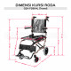 Kursi Roda Travel GEA  FS804L