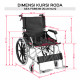 Kursi Roda GEA FS 863M Aluminium Wheelchair