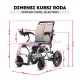 ONEMED D150EL Kursi Roda Listrik Elektrik Travelling Lipat PREMIUM ONEMED D150EL Kursi Roda Listrik Elektrik Travelling Lipat PREMIUM