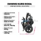 ONEMED D150EL Kursi Roda Listrik Elektrik Travelling Lipat PREMIUM ONEMED D150EL Kursi Roda Listrik Elektrik Travelling Lipat PREMIUM