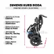 ONEMED D150FL Kursi Roda Elektrik Travelling Lipat Ultra Portable Electric ONEMED D150FL Kursi Roda Elektrik Travelling Lipat Ultra Portable Electric
