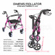 Rollator Onemed FS965LH-1 A3 Alat Bantu Jalan