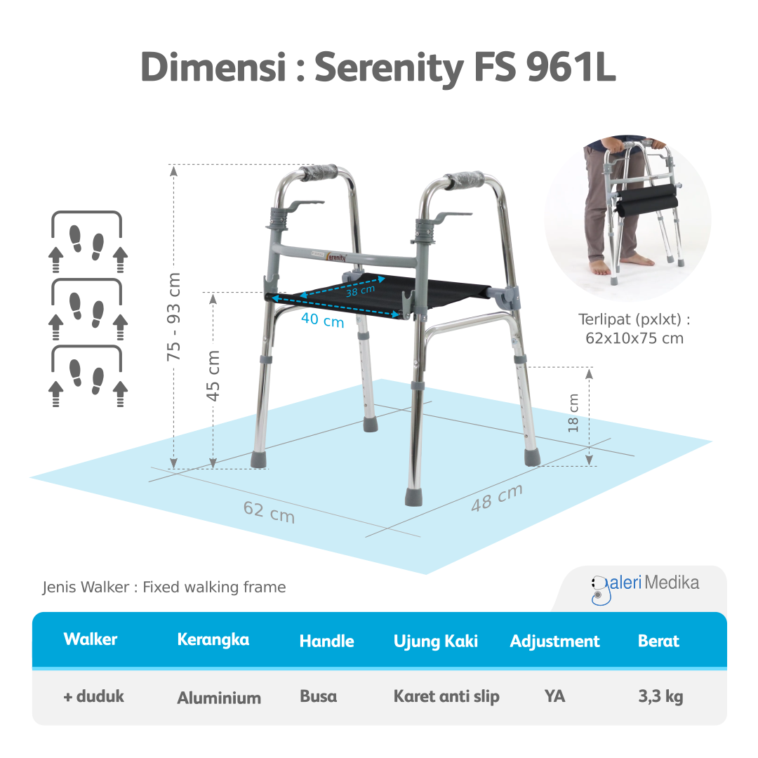 Walker Duduk Serenity FS961L