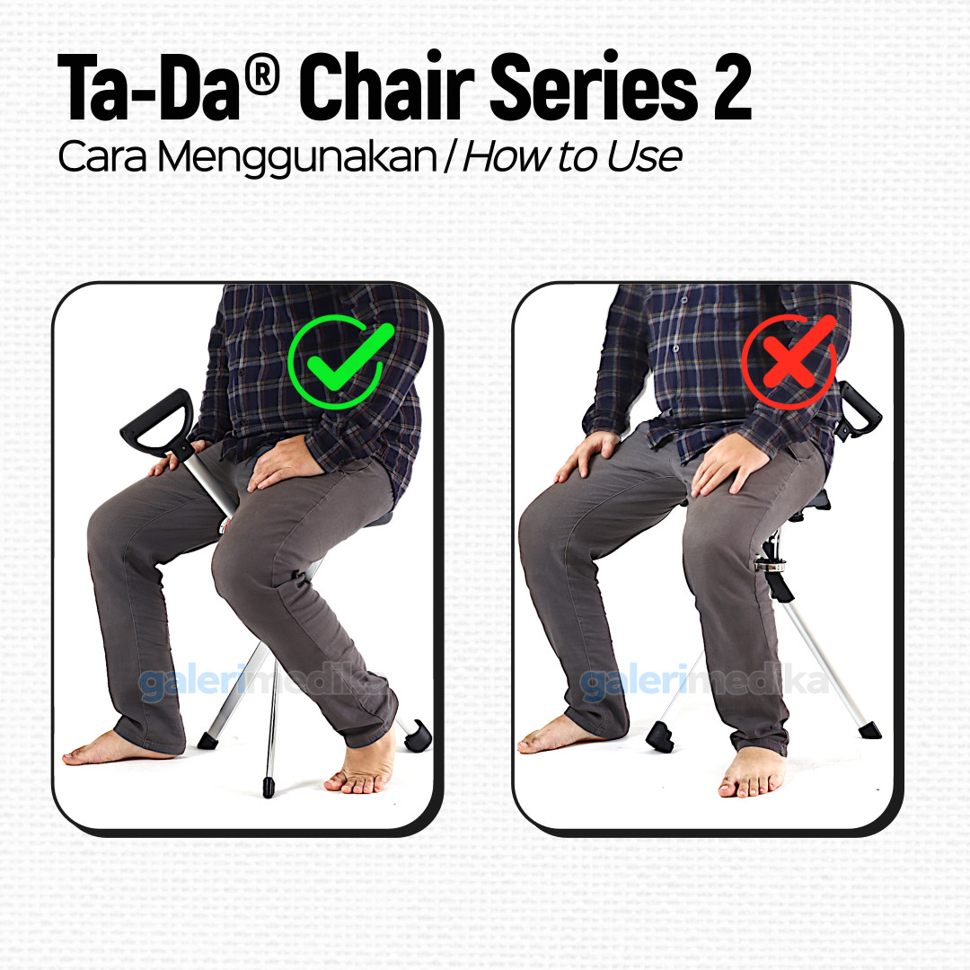 Tongkat Kursi Lipat Ta-Da Chair Series 2
