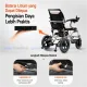 ONEMED D150EL Kursi Roda Listrik Elektrik Travelling Lipat PREMIUM ONEMED D150EL Kursi Roda Listrik Elektrik Travelling Lipat PREMIUM