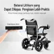 ONEMED D150FL Kursi Roda Elektrik Travelling Lipat Ultra Portable Electric ONEMED D150FL Kursi Roda Elektrik Travelling Lipat Ultra Portable Electric